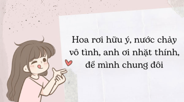 Những câu nói hay thả thính hài hước bắt trend