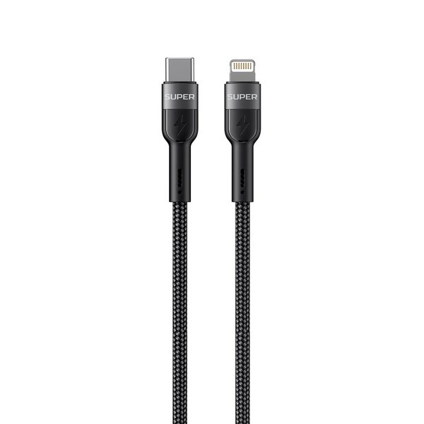 Super CL85S là cáp USB-C to Lightning hỗ trợ sạc và truyền dữ liệu cho các thiết bị Apple tương thích