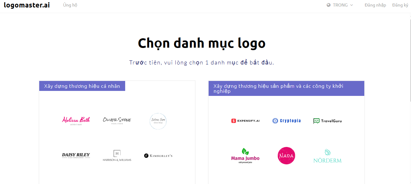 Logomaster.ai là giải pháp thiết kế logo AI trọn gói cho doanh nghiệp