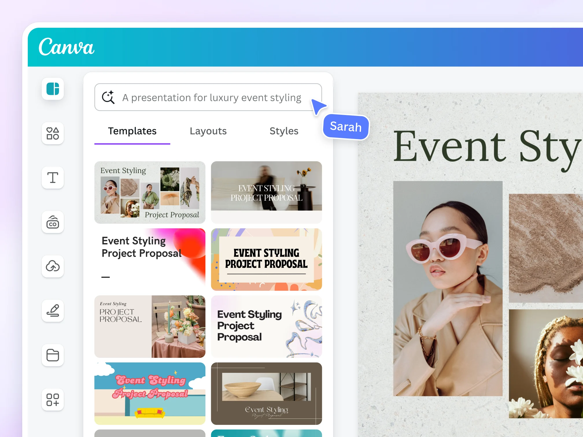 Canva có khả năng biến ý tưởng bằng văn bản thành biểu tượng logo