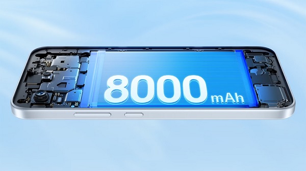 Pin 8.000mAh, hỗ trợ sạc nhanh SuperVOOC 45W