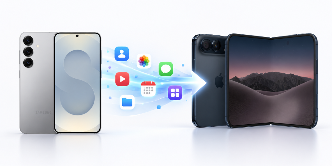Android sang iPhone Duo