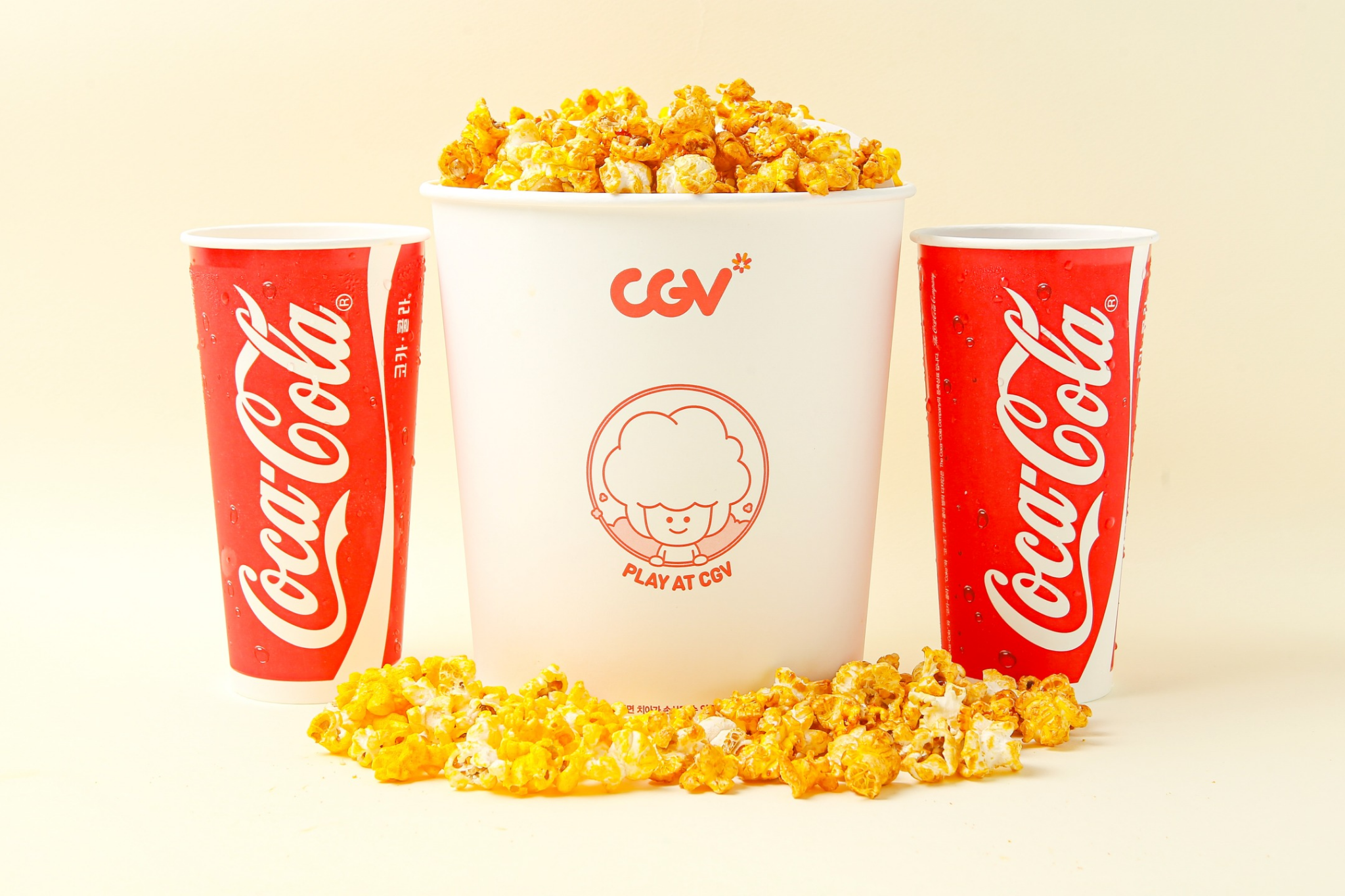 Giá bắp nước CGV phụ thuộc vào từng combo