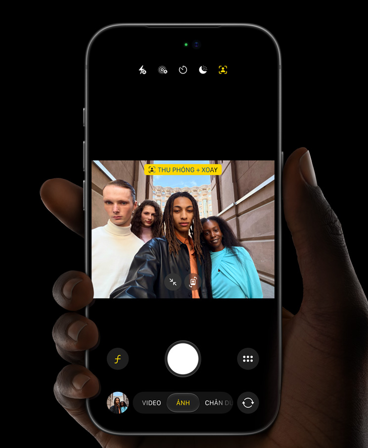 Camera trước của phiên bản Iphone 18 Pro