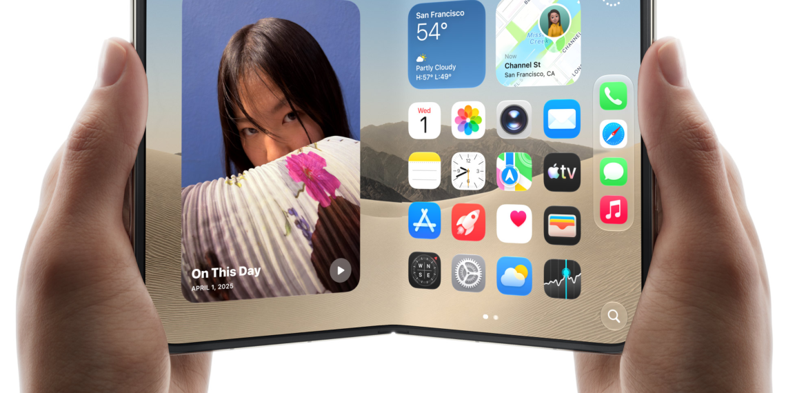 iPhone Duo camera ẩn dưới màn hình