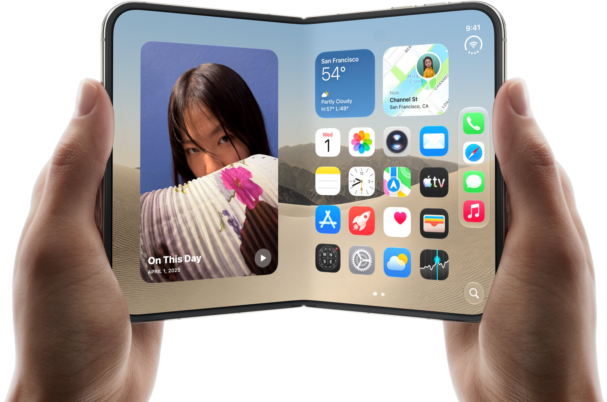 Với iPhone Duo, Apple lần đầu tiên chính thức đưa camera ẩn dưới màn hình vào hệ sinh thái iPhone