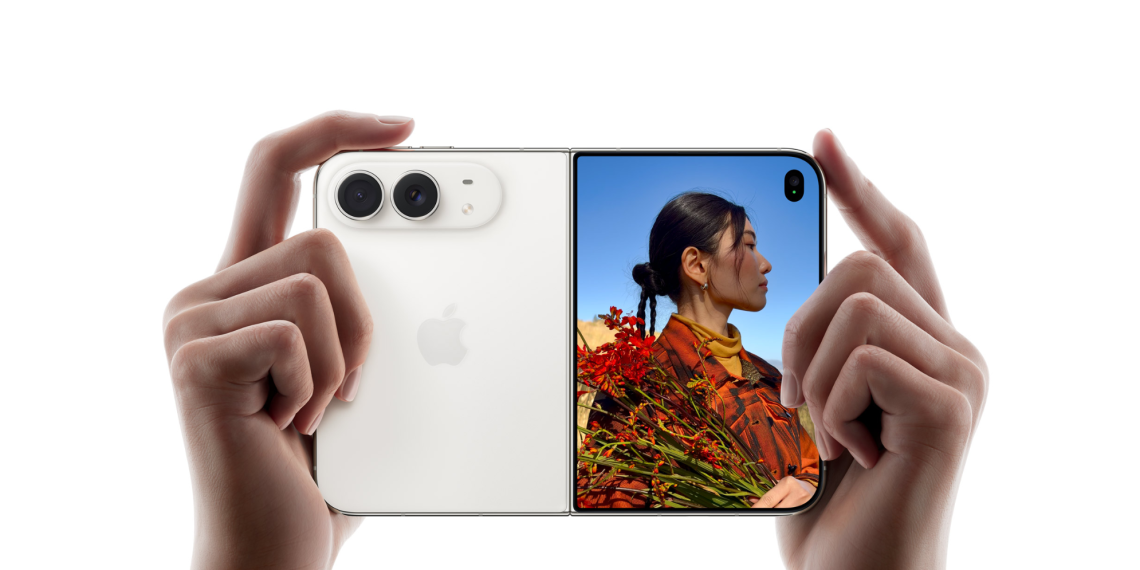 iPhone Duo chế độ xem trước màn hình ngoài