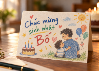 55+ quà sinh nhật tặng bố ý nghĩa, thiết thực theo sở thích