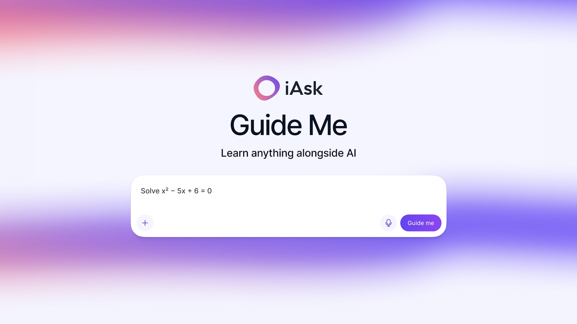 iAsk AI phù hợp với học sinh, sinh viên, nghiên cứu sinh, giáo viên