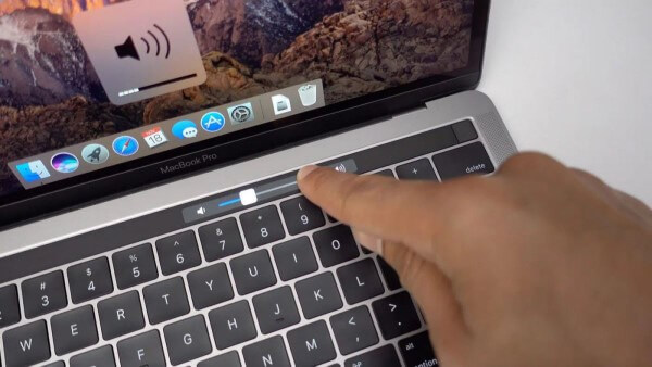 Control Strip là một khu vực điều khiển phía bên phải Touch Bar