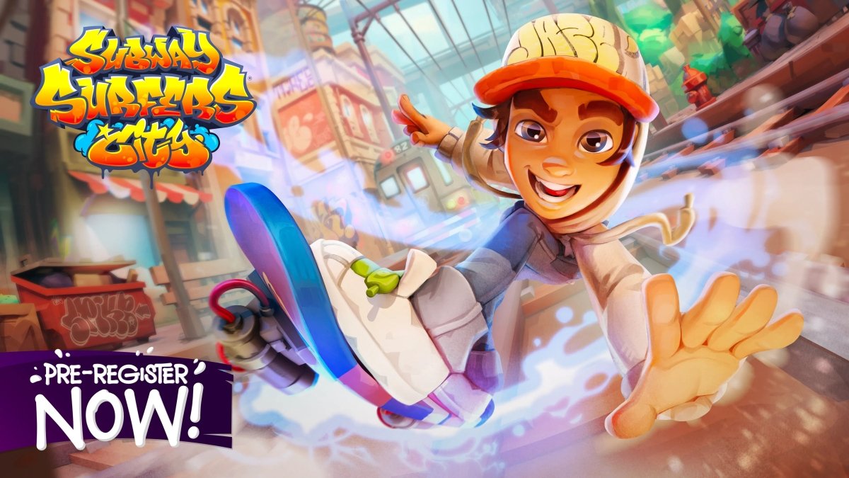Subway Surfers thử thách phản xạ qua những màn chạy, né tàu và thu thập xu.