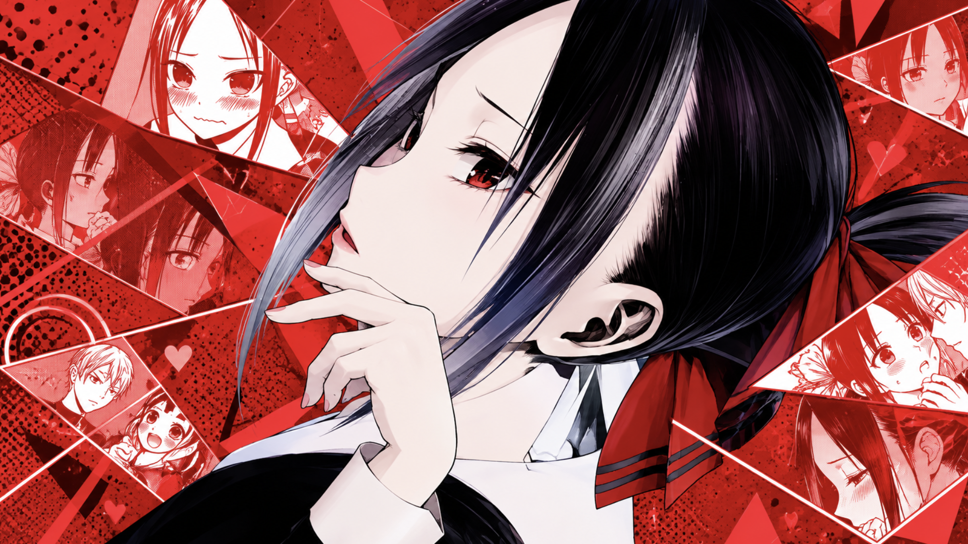 Kaguya và Miyuki liên tục đấu trí để khiến đối phương tỏ tình trước dù cả hai đều đã dành tình cảm cho nhau