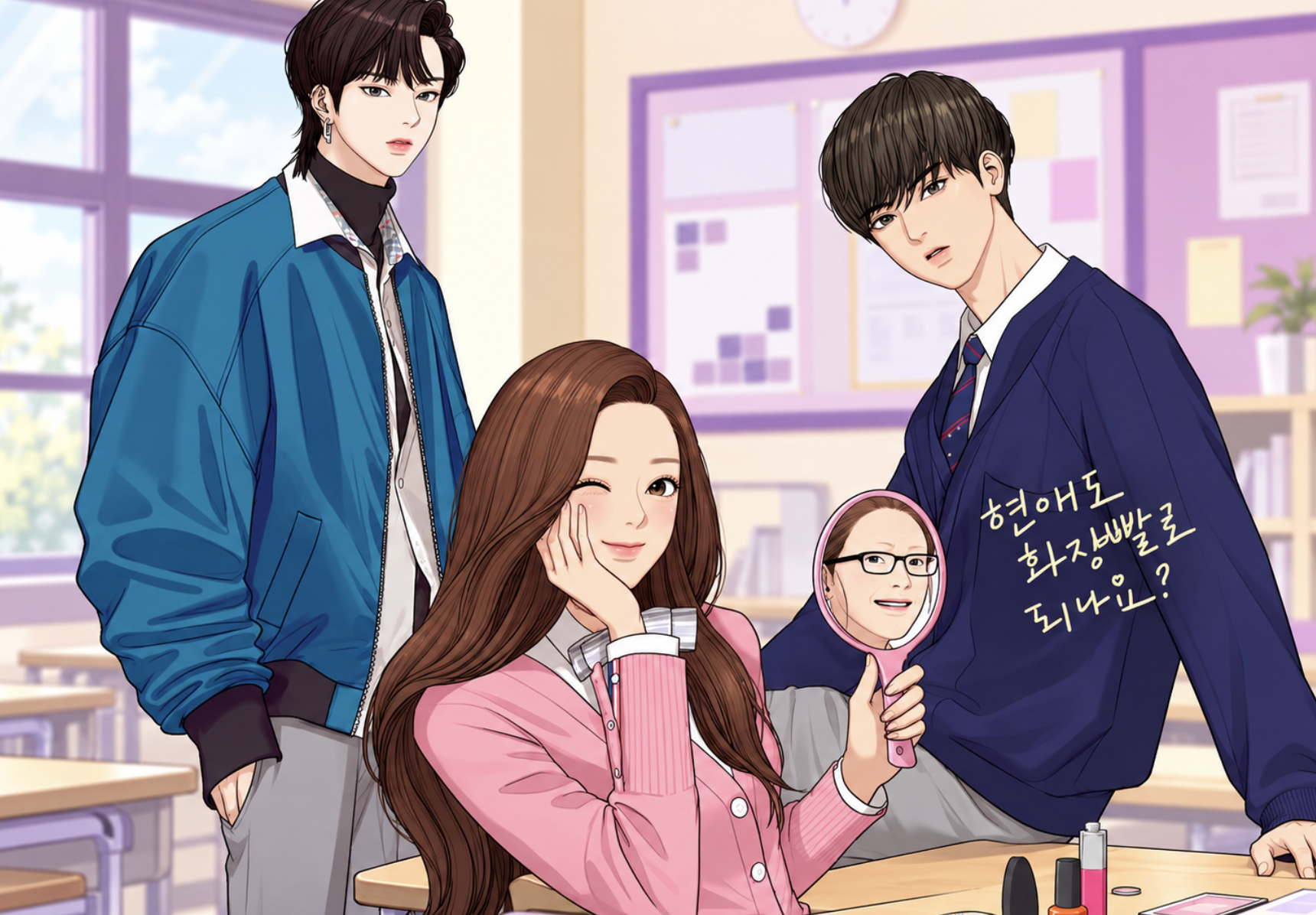 Ju-kyung che giấu gương mặt mộc sau lớp trang điểm nhưng dần gặp được người trân trọng cô vượt lên trên vẻ ngoài