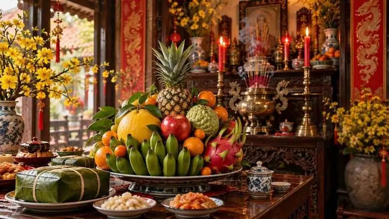 Lễ cúng Tất niên vào những ngày cuối năm âm lịch