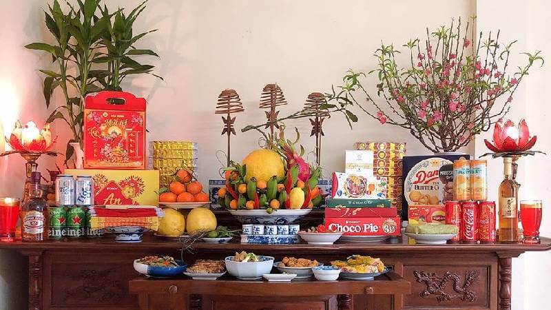 Lễ cúng ngày mùng 1 Tết Nguyên đán mang ý nghĩa đặc biệt