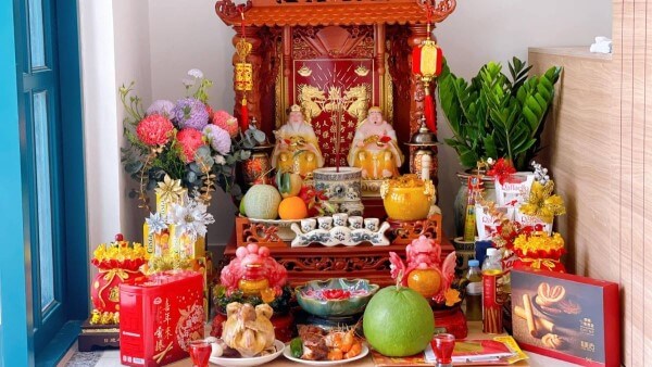 Mẫu văn khấn cúng Thần Tài mùng 1 Tết