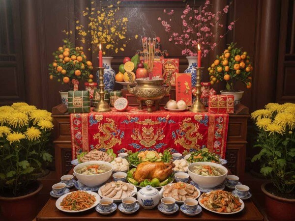 Tham khảo văn khấn tất niên ngày 30 Tết