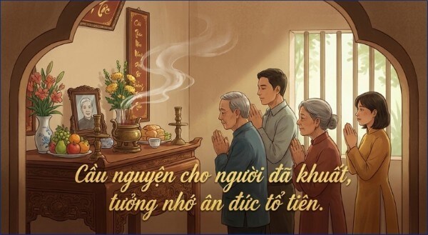 Tham khảo mẫu văn khấn Thần linh, Thổ Công ngày giỗ