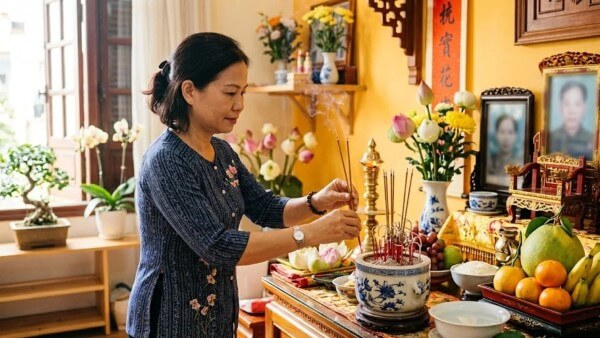 Những lưu ý khi cúng Rằm hàng tháng