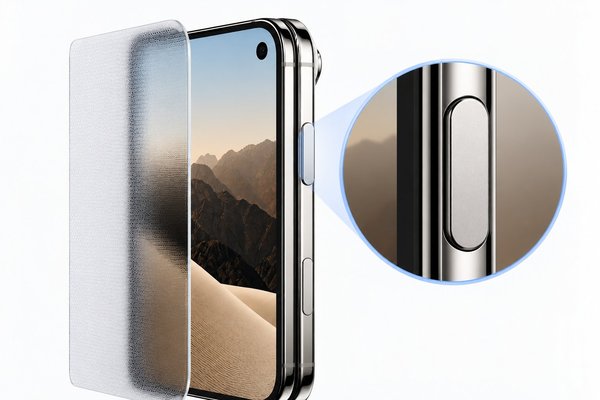 Vị trí Touch ID trên cạnh máy giúp người dùng thao tác thuận tiện ở nhiều tư thế cầm.