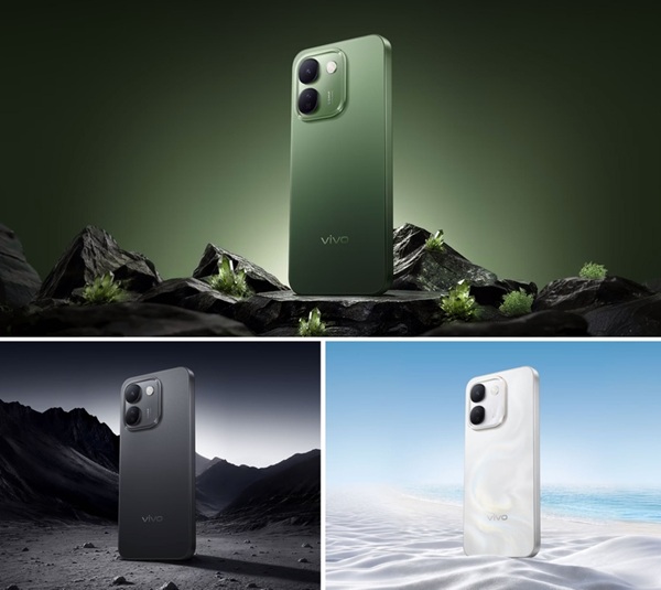 Vivo S2 FE được giới thiệu với ba phiên bản màu sắc, đáp ứng đa dạng sở thích và phong cách của người dùng