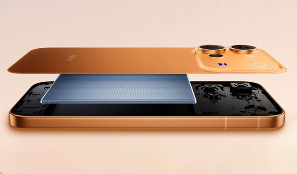 Pin 7.200mAh giúp Vivo V80 kéo dài thời gian sử dụng