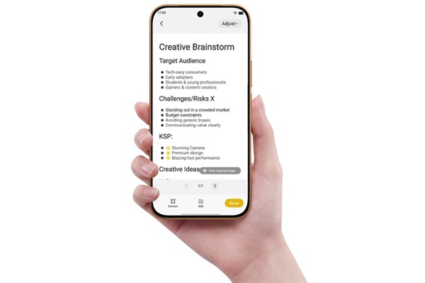 OriginOS 7 trên Vivo V80 tích hợp AI hỗ trợ ghi chú, tổng hợp thông tin và xử lý công việc hiệu quả hơn