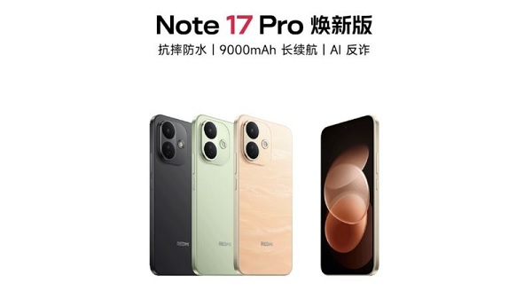 Ba phiên bản màu sắc của Redmi Note 17 Pro Refreshed Edition