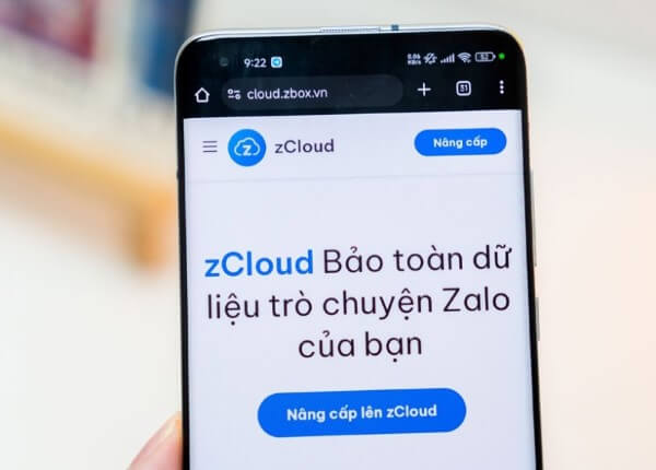 Những người dùng Zalo nên mua và đăng ký zCloud